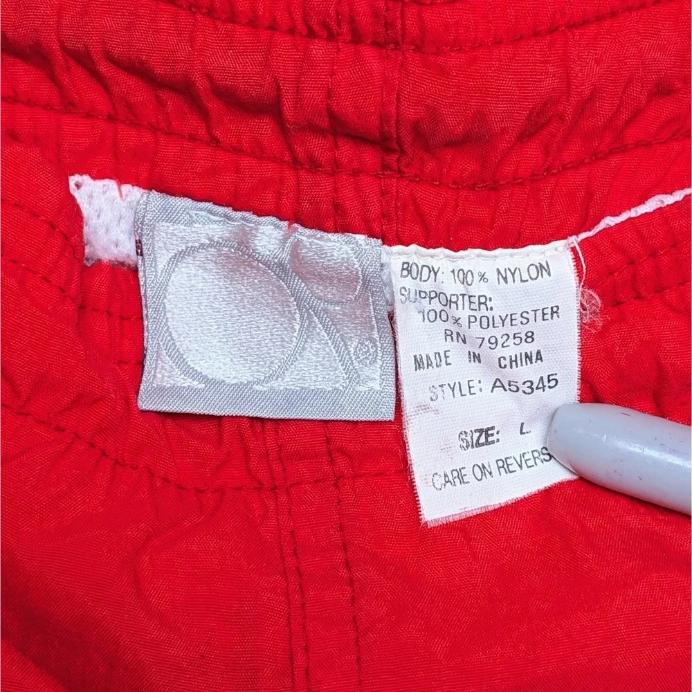 Vintage Ocean Pacific Swim Trunks Neon Bathing‎ Suit Shorts OP 80s 90s Size XL